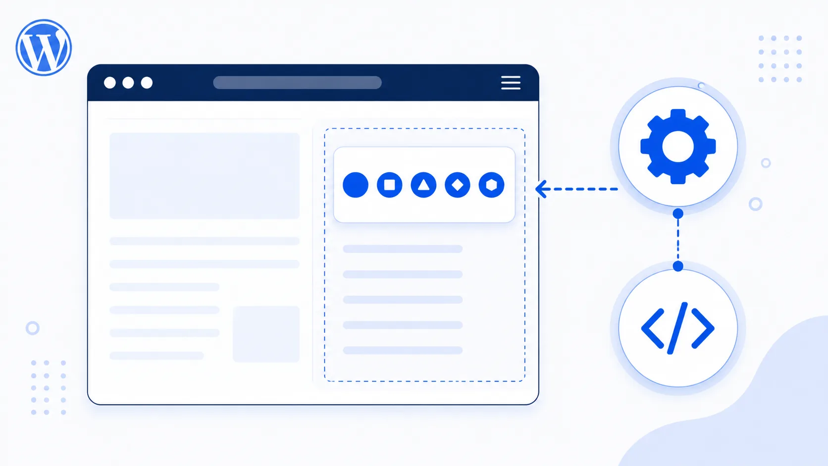 Custom WordPress social links widget in sidebar