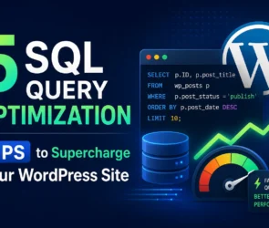 5 sql query optimization tips to supercharge your wordpress site