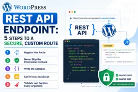 WordPress REST API Endpoint: 5 Steps to a Secure, Custom Route