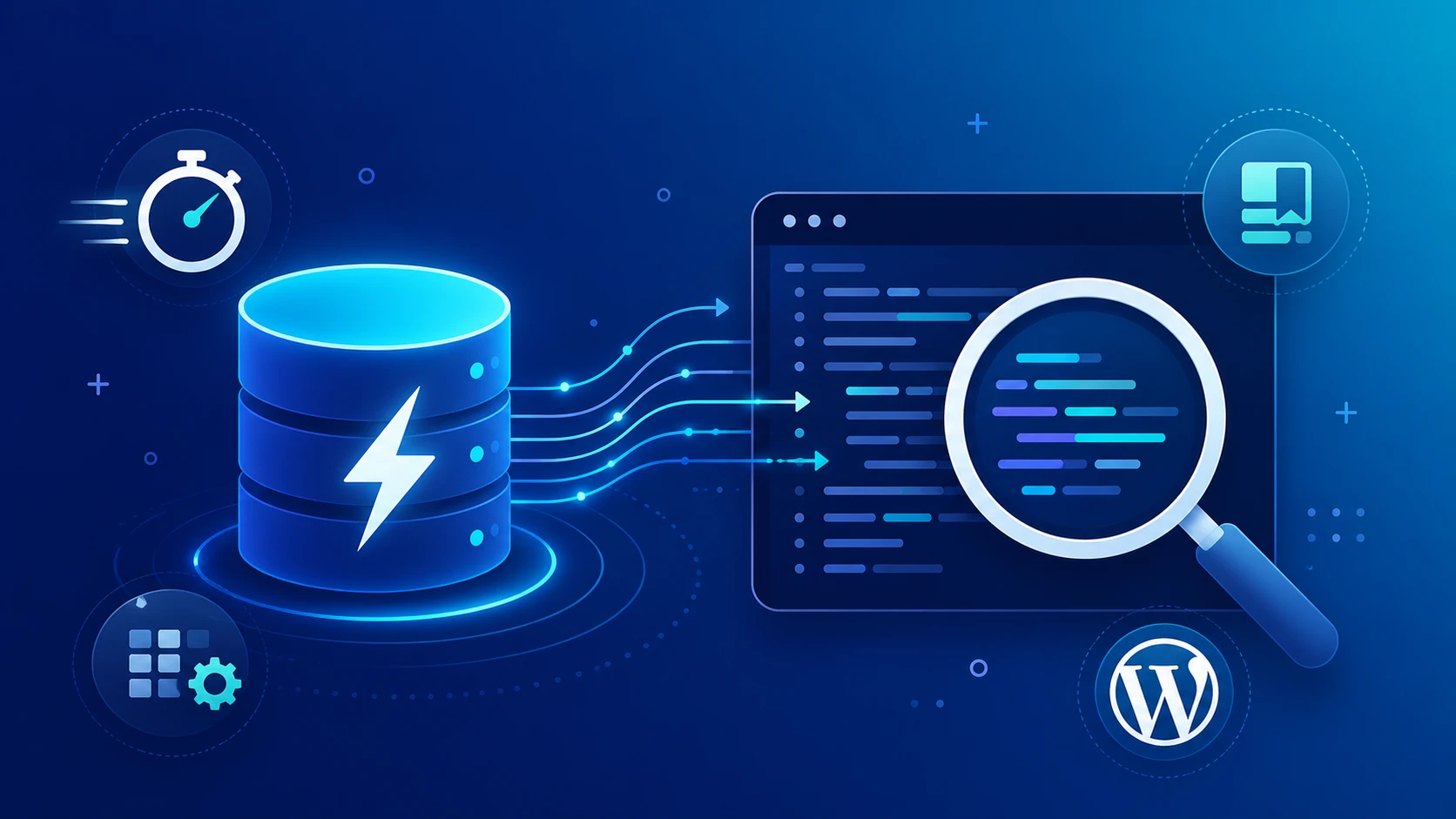 WordPress SQL query optimization diagram
