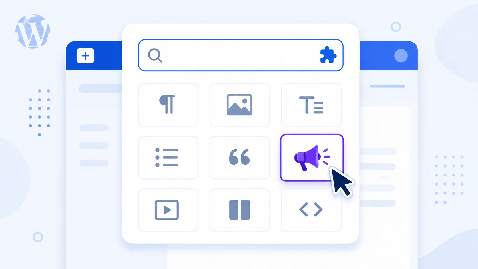 How to Create a Custom Gutenberg Block from Scratch Custom Gutenberg block appearing in the block inserter