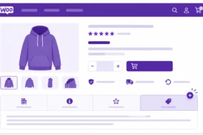 Custom product tabs added to WooCommerce product page