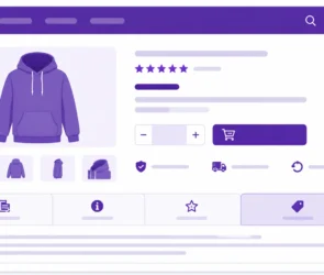 Custom product tabs added to WooCommerce product page